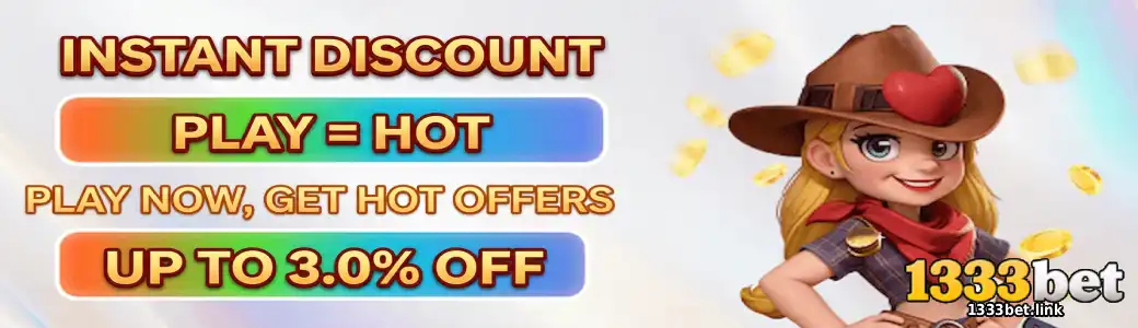 Deposit & Withdrawal 1333BET